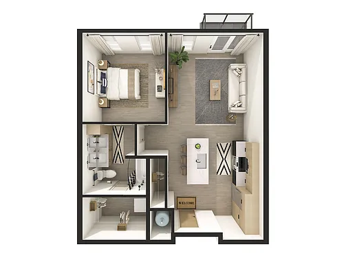 Floor plan Elm 1.1