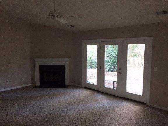 Great room with fireplace