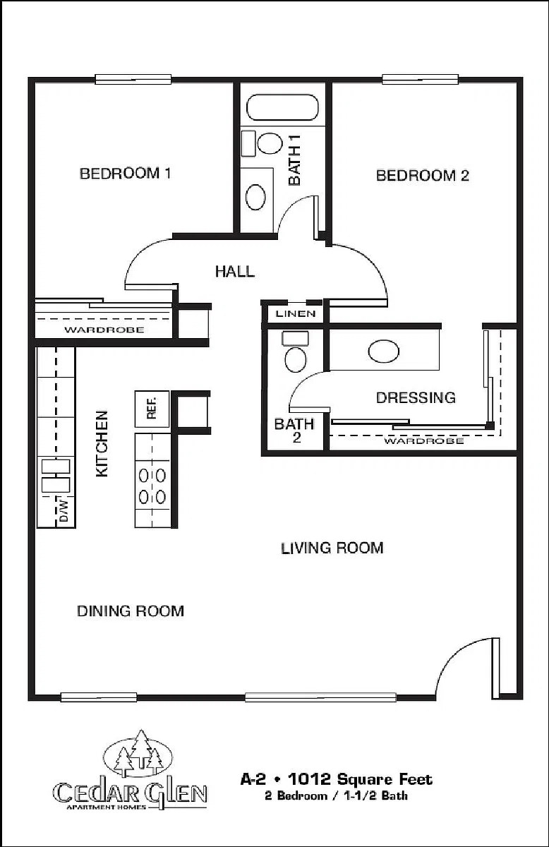 Floor plan A2