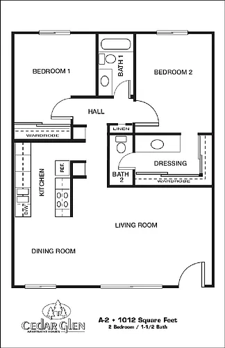 Floor plan A2