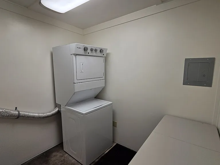 Private Laundry with Storage