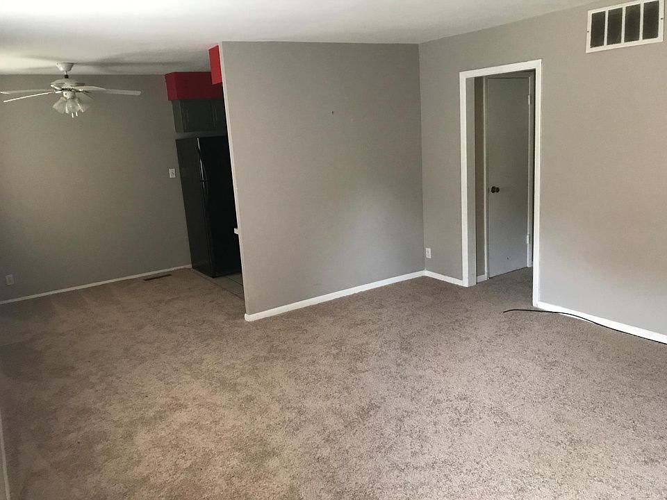 living room and dining area