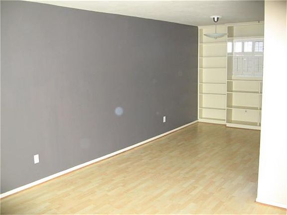 View from the living room, facing south.