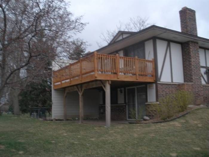 Outside w/ Large Deck