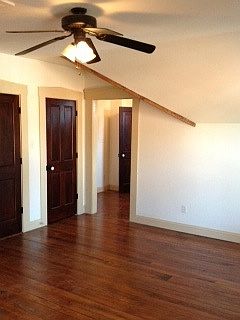 Gleaming hardwood floors and lots of closets throughout