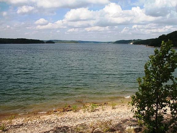 Lake, core line goes into lake