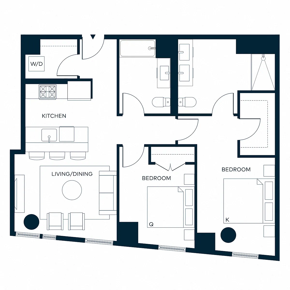 Floor plan B1