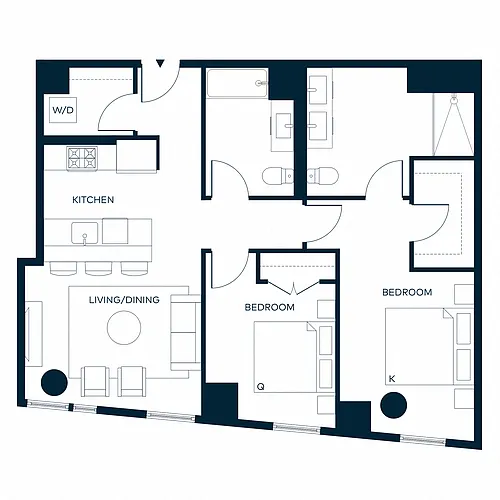 Floor plan B1