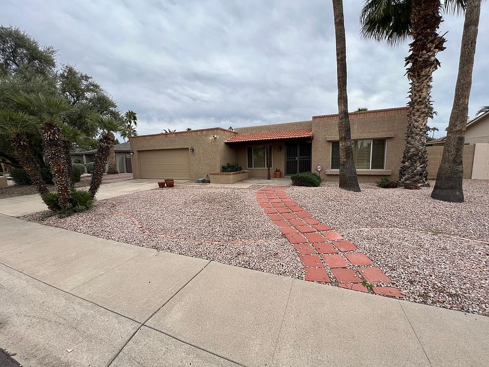 Ranch style w/two car garage.
