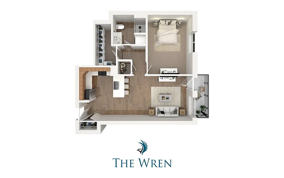 Floor plan Lungate - The Wren