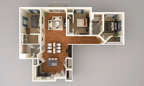 Floor plan Pisces