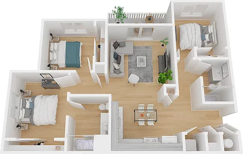 Floor plan 3X2