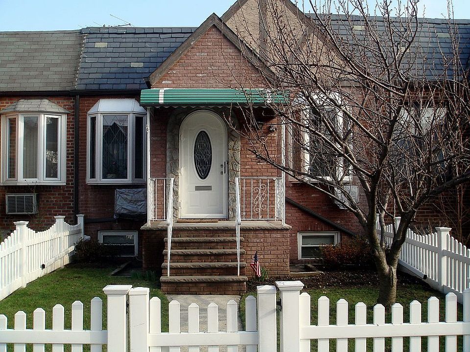 white picket fence, cherry tree