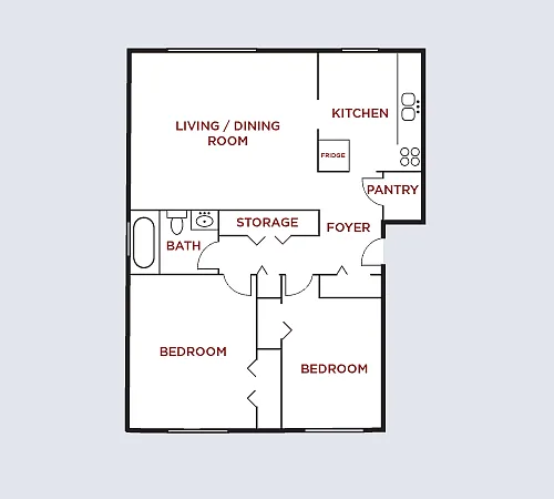 Floor plan BB
