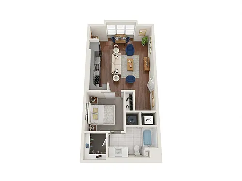 Floor plan Wallflower