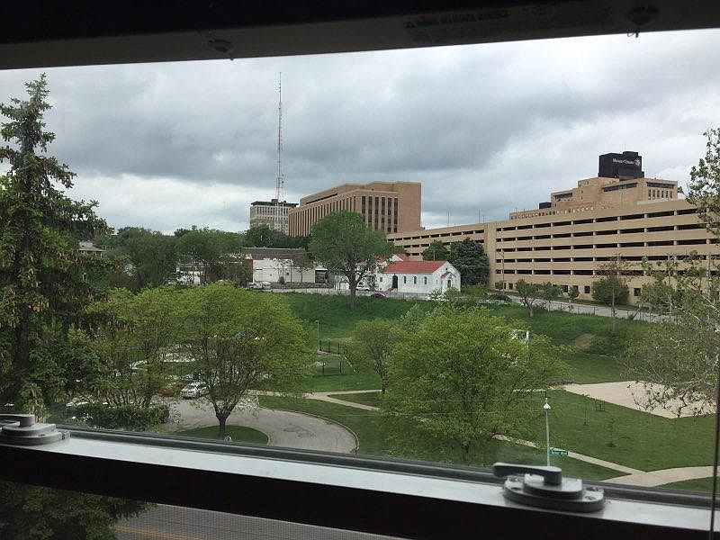 View from windows to the west