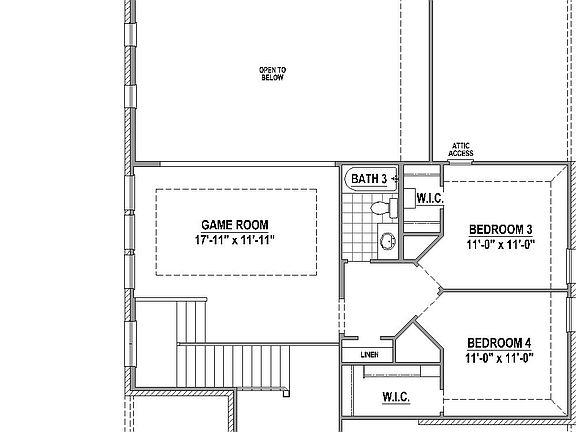 Plan 1527 2nd Floor