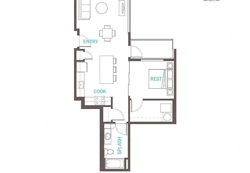 Floor plan A18