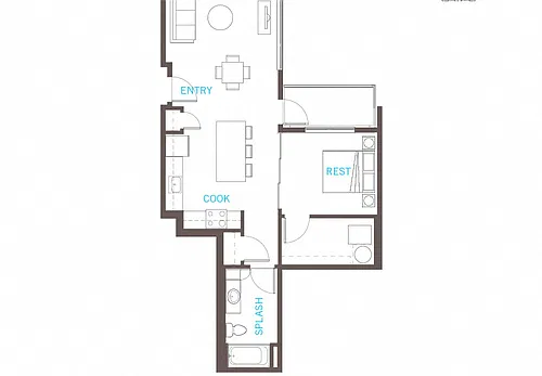 Floor plan A18