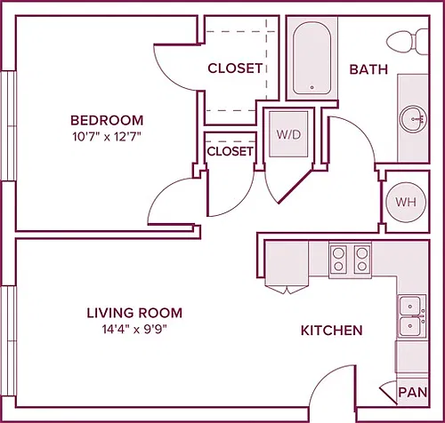 Floor plan A01
