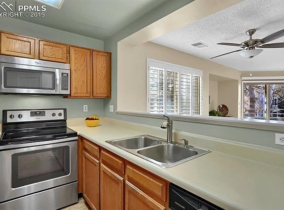 Kitchen is very efficient and open to the great room