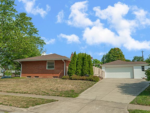 Driveway and garage.