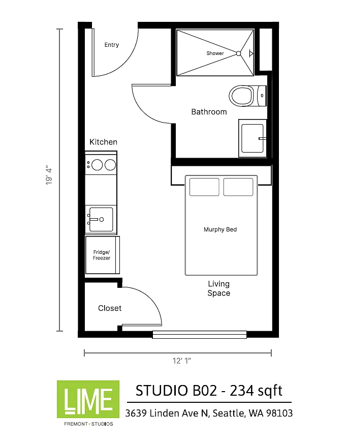 Floor plan B02
