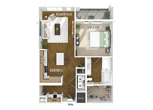 Floor plan A12