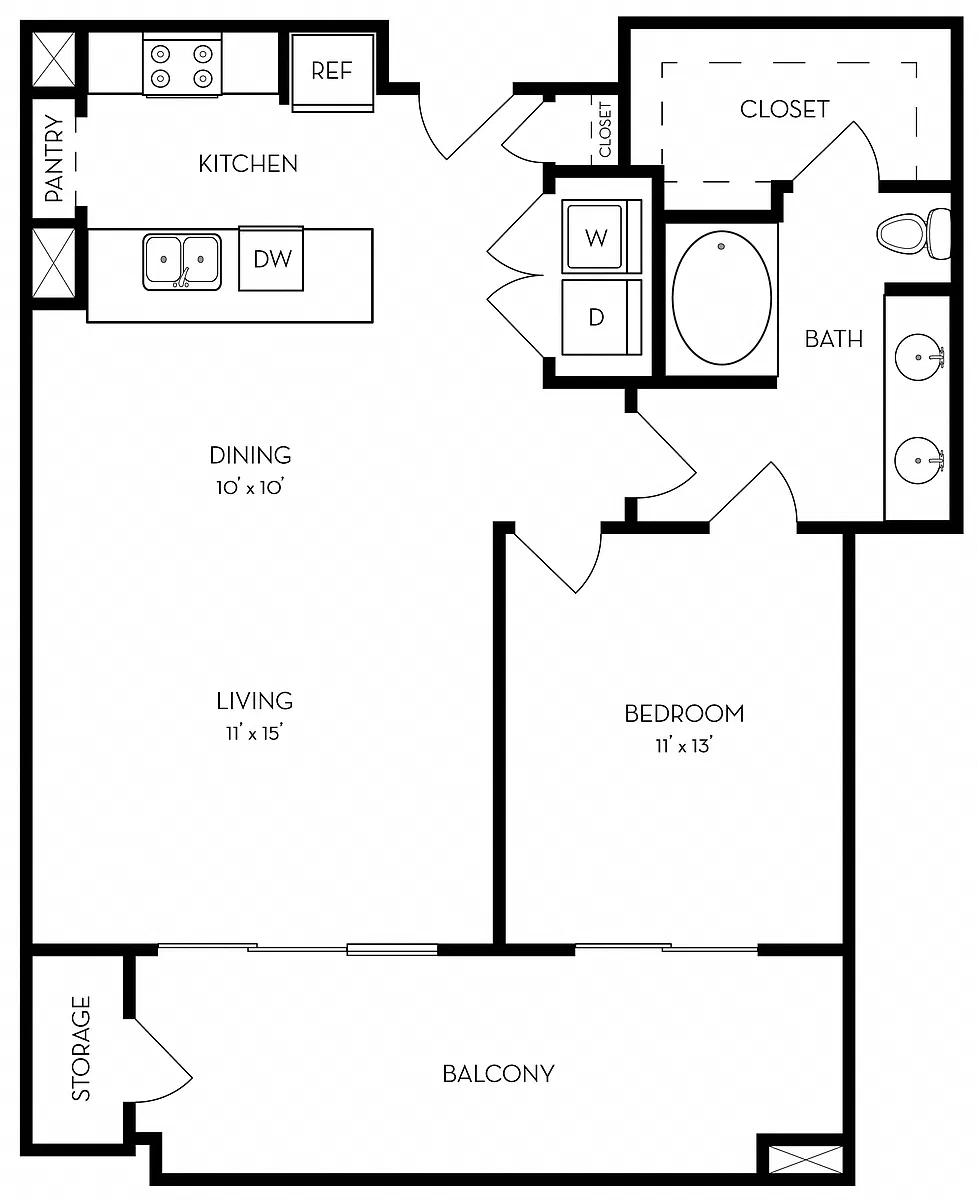 Floor plan A6