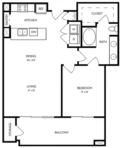 Floor plan A6