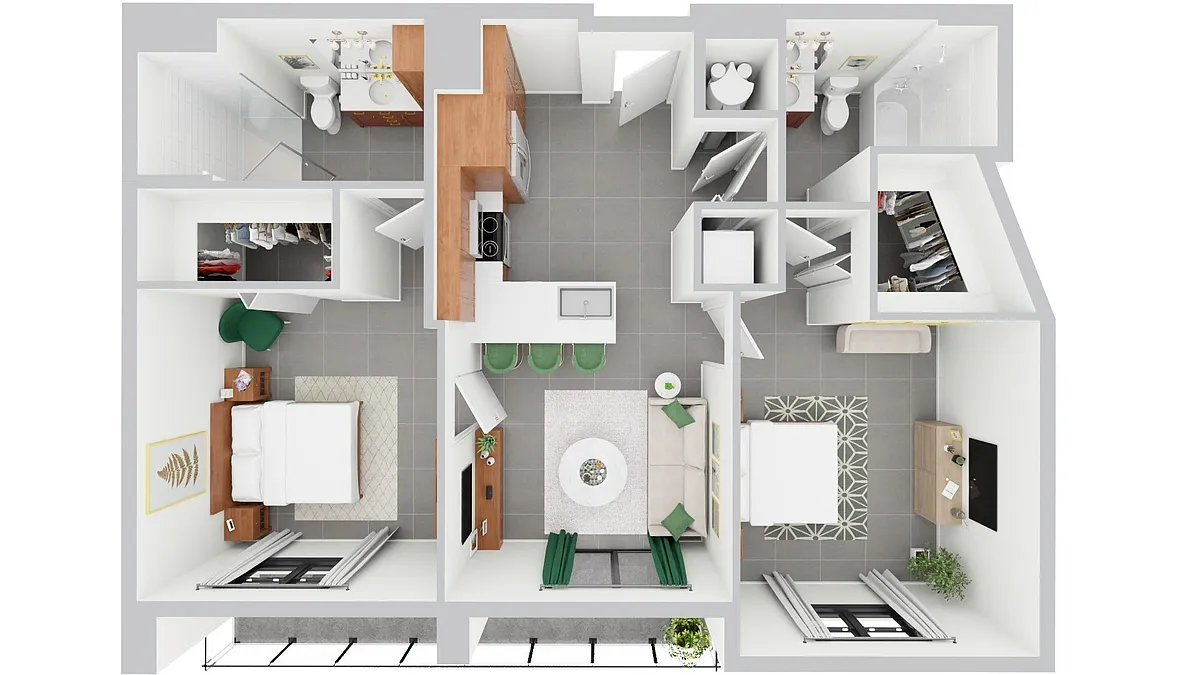 Floor plan B2