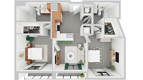 Floor plan B2