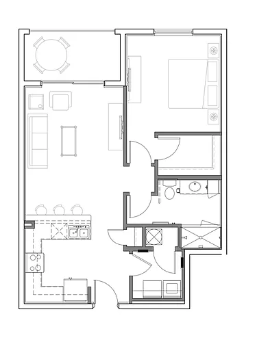 Floor plan Mojito (A2)