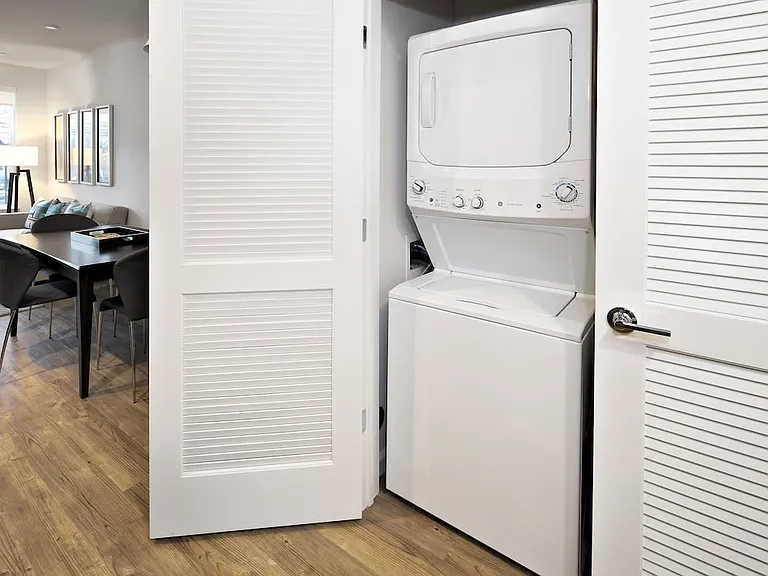 In-unit washer and dryer