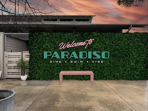 Paradiso club! 
- 3 minute walk 
-Dine, swim, move, and discover our unique market _ all in one vibrant community hub.