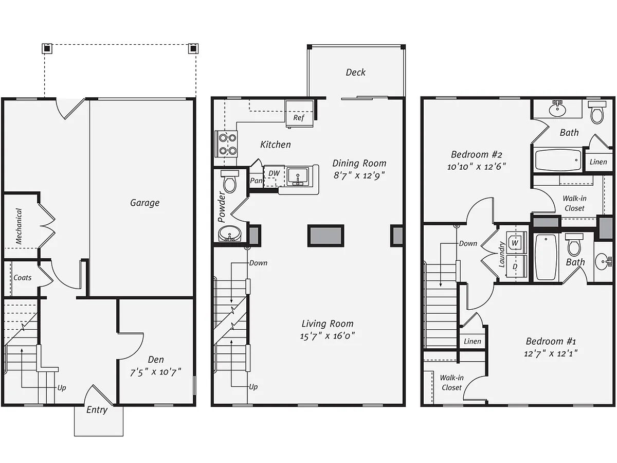 Floor plan B1TD