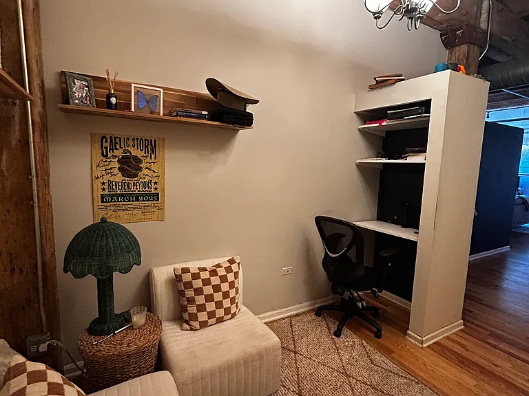 Den / office / guest room view from the back