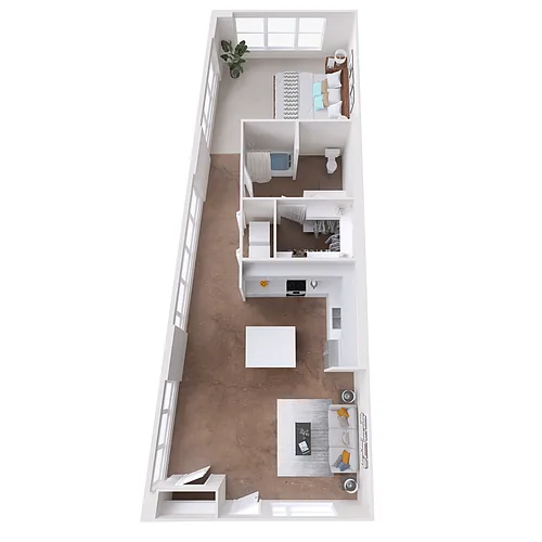 Floor plan A6L