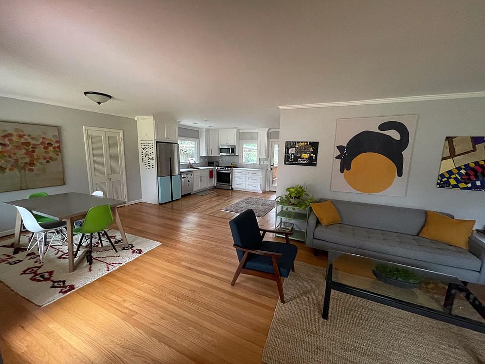 Dining, Living, Kitchen