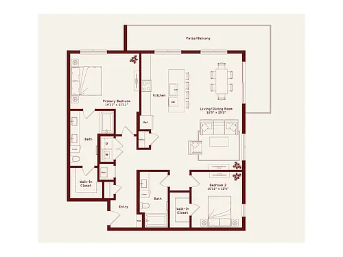 Floor plan Williams