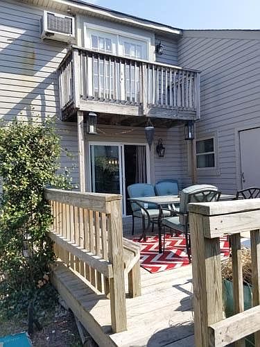 Back yard deck