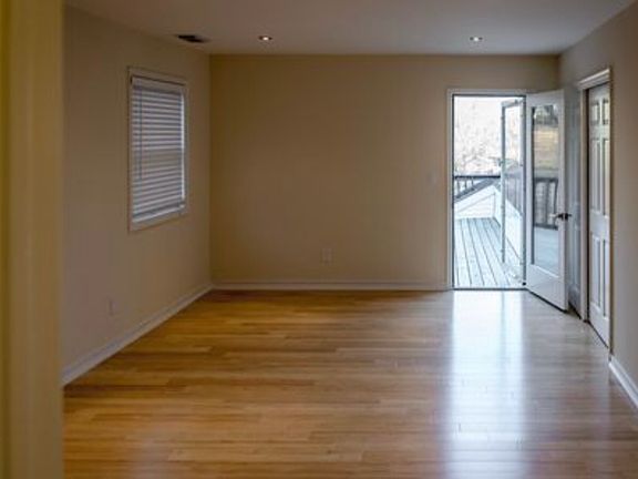 Master bathroom balcony door