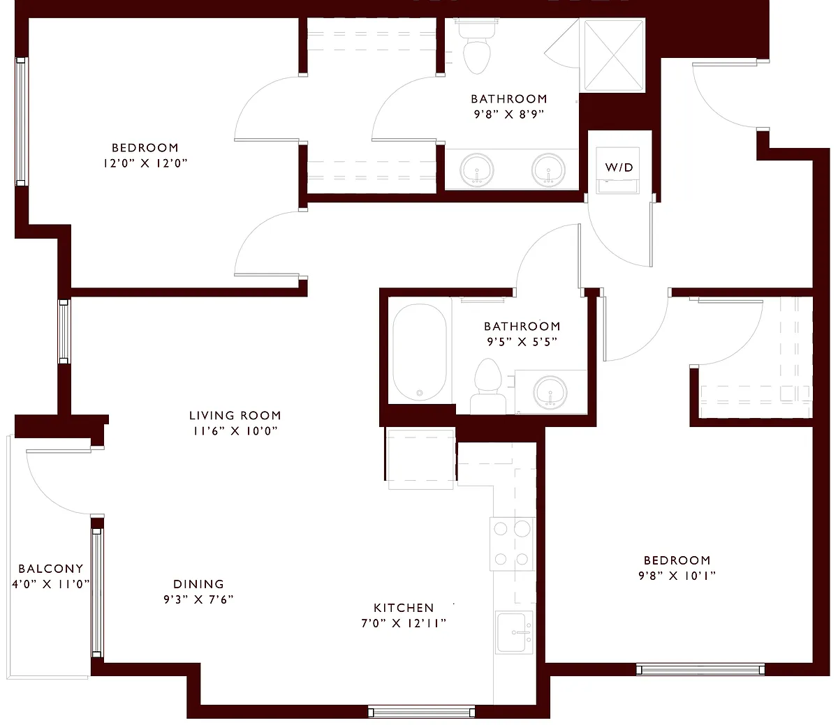 Floor plan B1