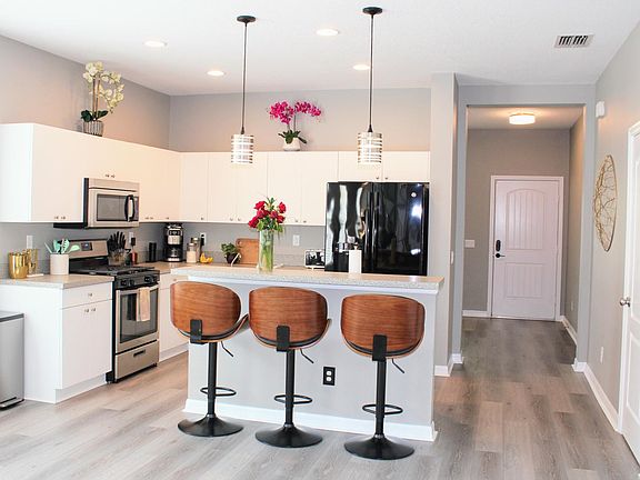 Upgraded appliances, lighting and fans.