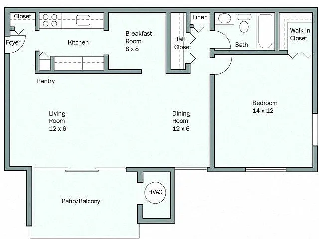 Floor plan Victoria