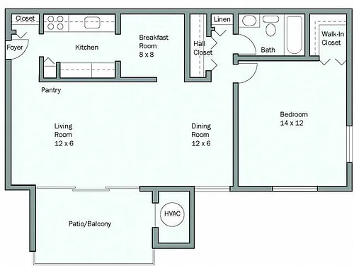 Floor plan Victoria
