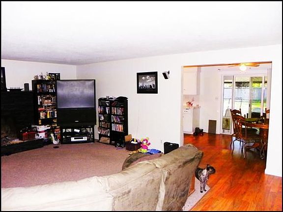 living room & dining room