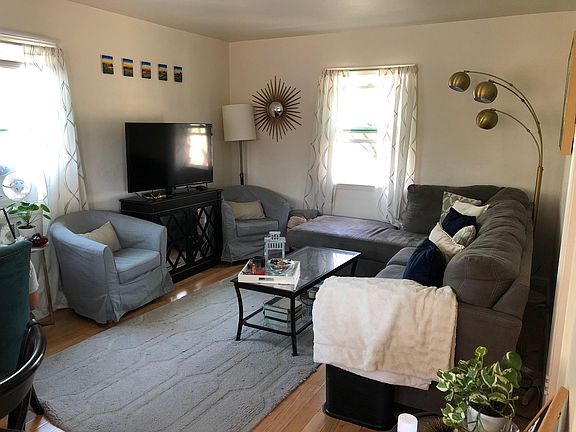 Lots of light, Living room from dining area.