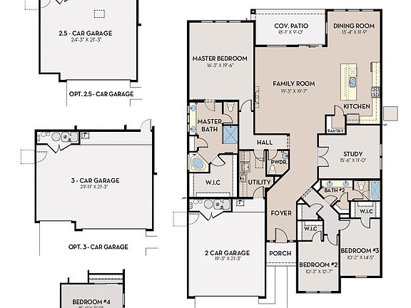 Malibu Floor Plan AZ