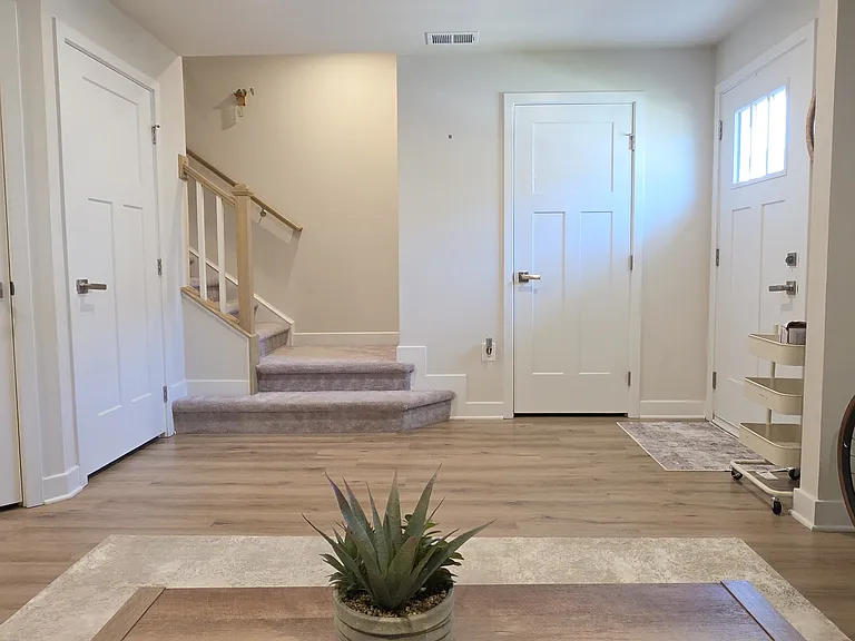 Recreation room; view facing entrance door.